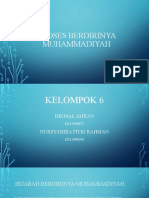 Proses Berdirinya Muhammadiyah