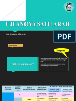 Uji Anova Satu Arah