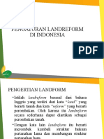 8 Pengaturan Landreform Di Indonesia