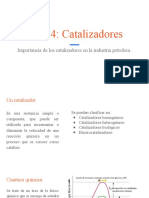 Tema 4 - Catalizadores