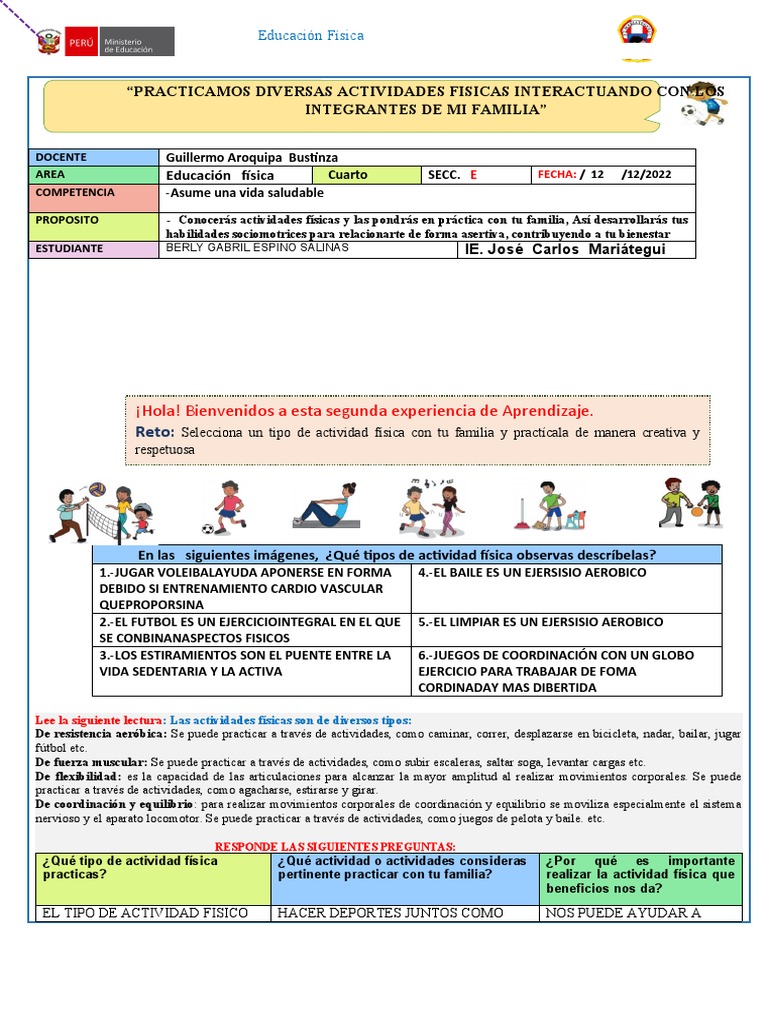 Ficha de actividad 4 de ed f sica de 3ro 2022 1 descargar gratis pdf