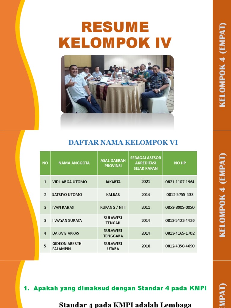 Standar Akreditasi Kelompok 4 KMPI | PDF | Teknologi & Rekayasa