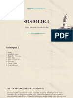 Sosiologi Faktor II-1