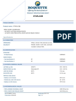 Roquette Quality Specification Sheet STARLAC 50 690089 en