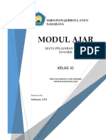 Solihatin - Modul Ajar Bahasa Inggris Kelas XI