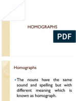 Homographs