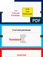 Biology Coal and Petroleum