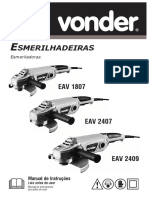 Esmerilhadeiras manuais de segurança