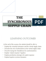 Chapter 7 - The Synchronous Supply Chain