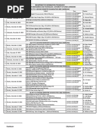 2nd Semester Examination Timetable Morning