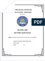 BTL - Quản Trị Học Nhóm 10