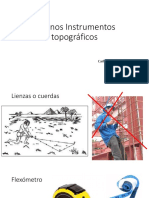 Instrumentos topográficos