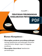 Peraturan Perundangan Keselamatan Pertambangan: Modul#1