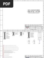 Qta Contatores ABB AF145... AF1250: (Quadro Transferência Automática)