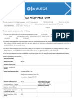 User Acceotance Form