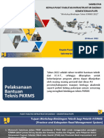 Sambutan Kapus PFID Workshop PKRMS PHJD 29 - 31 Maret 2022