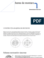 Scheme de Montare: Mașini Sincrone Generatoare Sincrone