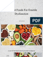 The Best Foods For Erectile Dysfunction