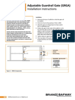 Orn107 BSL Adjustable Guardrail Gate Instructions