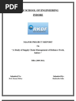 RKDF School of Engineering Indore: Major Project Report