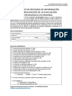 Documento Recogida Información Estilo Aprendizaje Sin Contexto Familiar para La Iep Primaria
