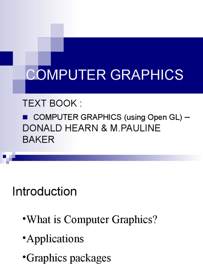 1.application of Computer Graphics PDF Visualization (Graphics