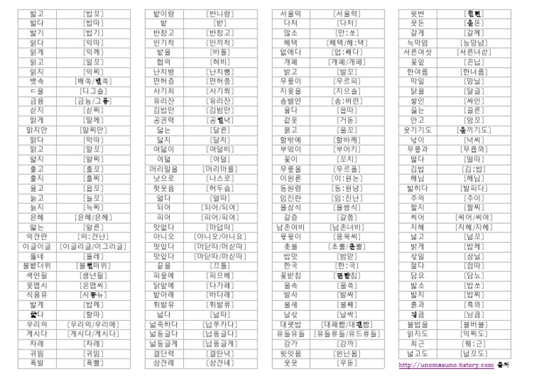 표준발음법 | PDF