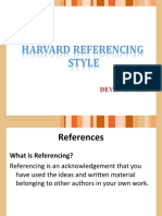 English Reference Presentation