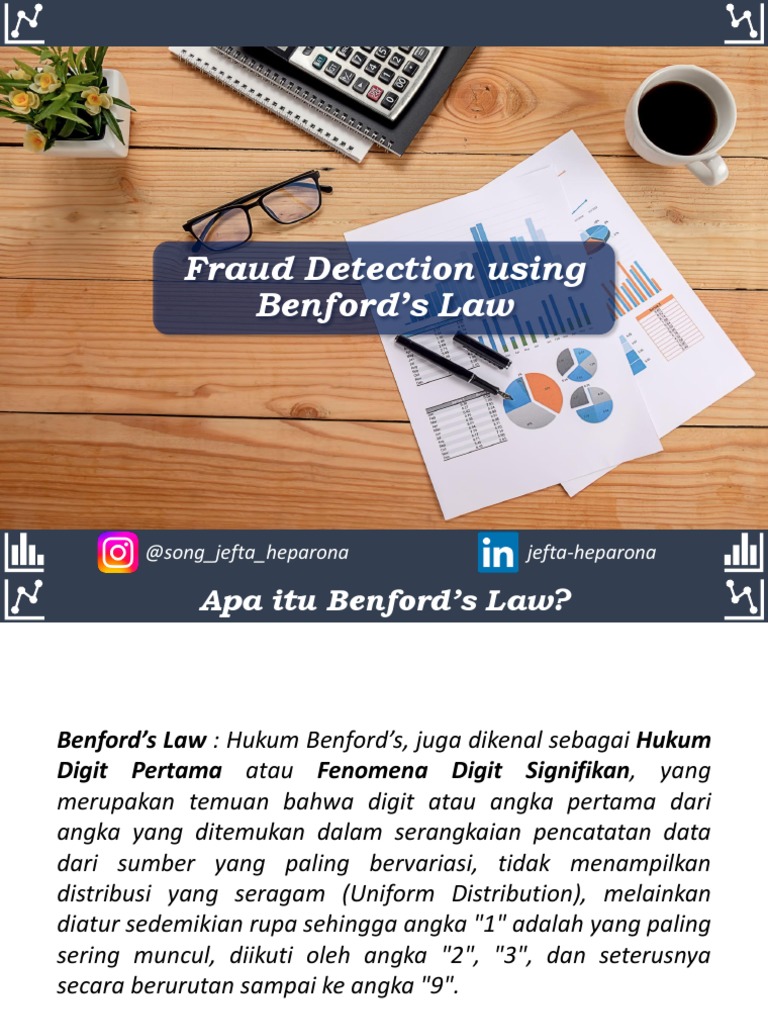 Fraud Detection Using Benford's Law | PDF