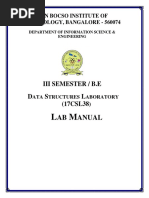 DSC Lab Manual - 17CSL38 (2018 Syllabus) - Naveen N