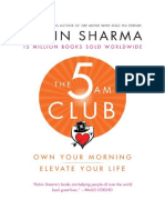 The 5 AM Club (Robin Sharma)
