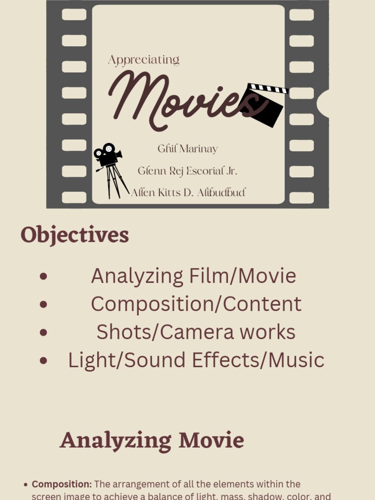 Film Analysis: Composition & Techniques | PDF | Home & Garden