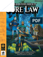 Rolemaster Unified Core Law