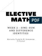 Elective Math Week 2
