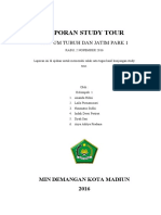 Format Laporan Study Tour