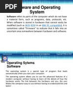 Software and Operating System: Meeting-3