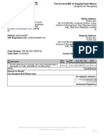 Invoice HP Cover