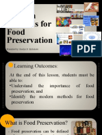 Modern Food Preservation 2