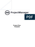 ProjectManager Project Plan Template NDقالب خطة المشروع