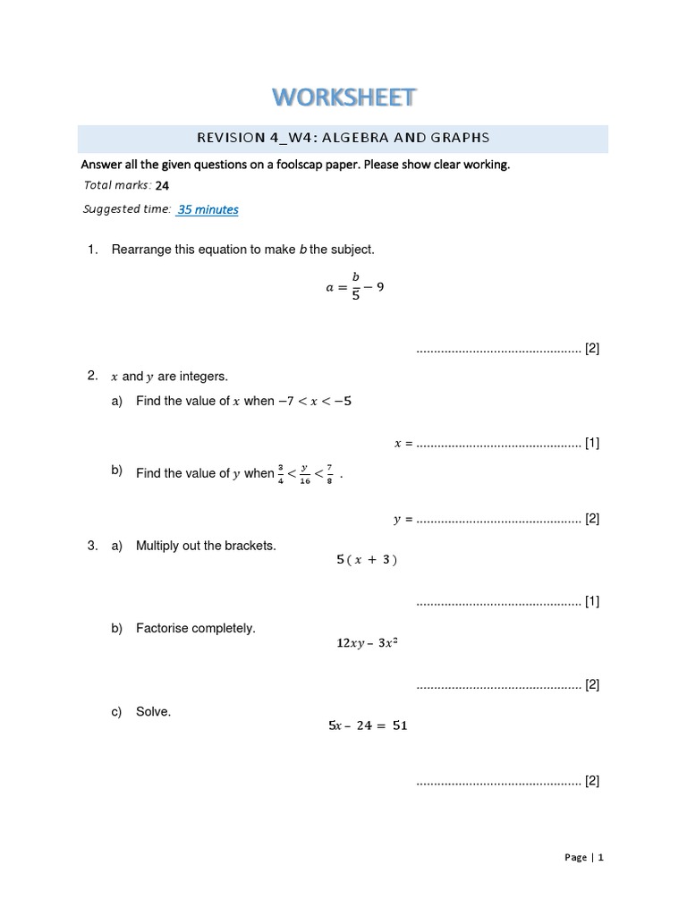 Algebra 2 (Algebra and Graphs) | PDF | Equations | Algebra
