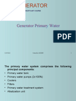 Generator Primary Water