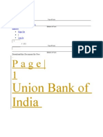 Page - : Union Bank of India
