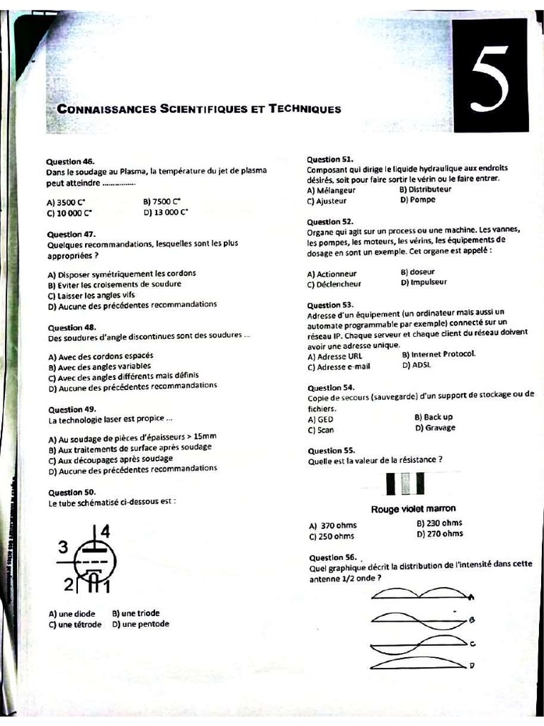 Exemplaire Concours ONCF 5 | PDF
