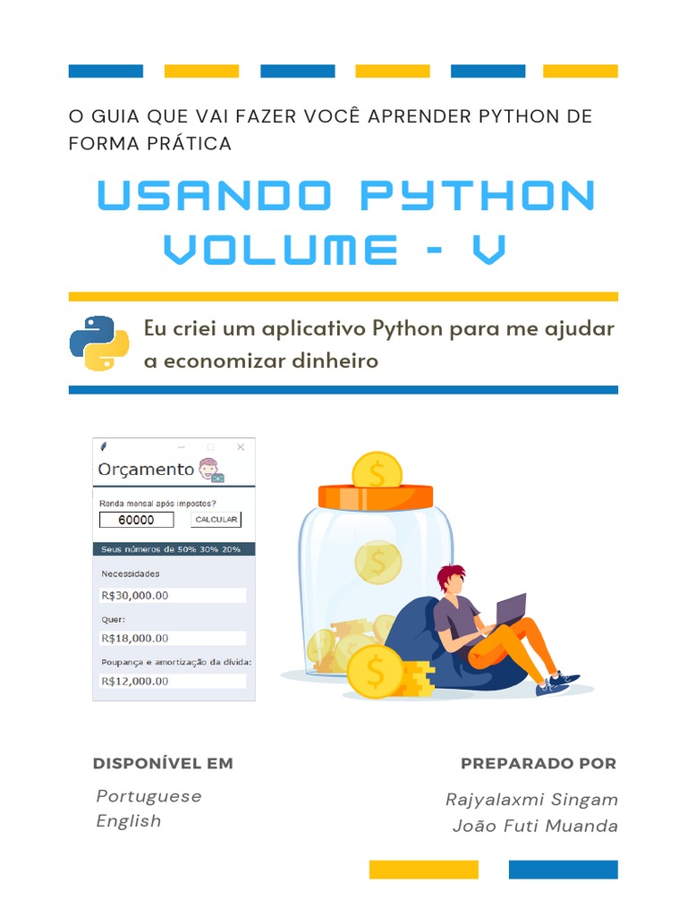 Usando+Python+ +vol.05 | PDF | Python (linguagem de programação) | Dinheiro