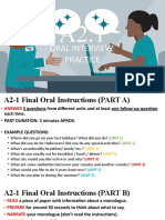 A2-1 Oral Interview Practice