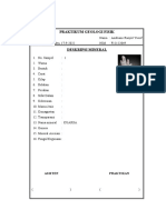 Format Acara 1 Pengenalan Mineral