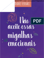 Não Aceite Essas Migalhas Emocionais