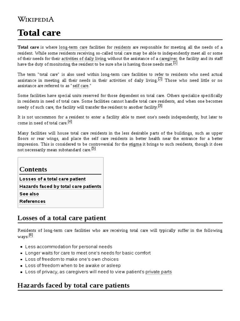 Total Care PDF Caregiver Palliative Care