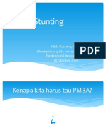 Stunting (PMBA)