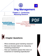 Chapter 04 - Conducting Marketing Research